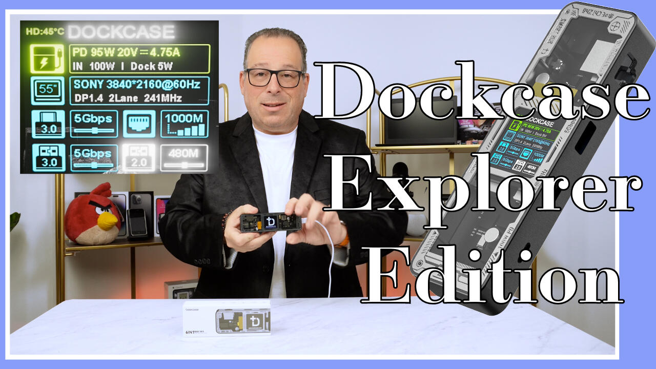 Video Review by Jon Cohen of the Dockcase Explorer Edition
