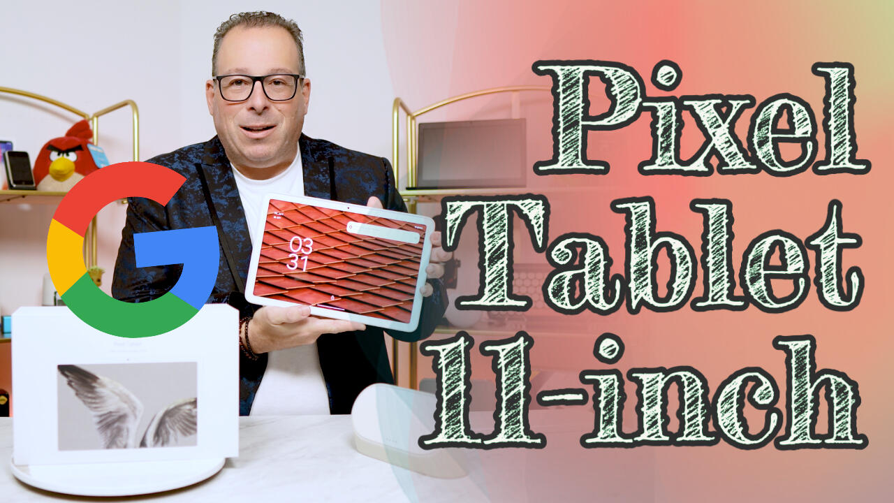 Video Review by Jon Cohen of the Google Pixel Tablet 11-inch